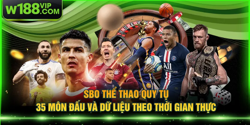 SBO thể thao quy tụ 35 môn đấu và dữ liệu theo thời gian thực